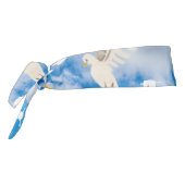 Mikitiez白い鳥の青空の夏のビーチの自由 タイヘッドバンド (回転270)