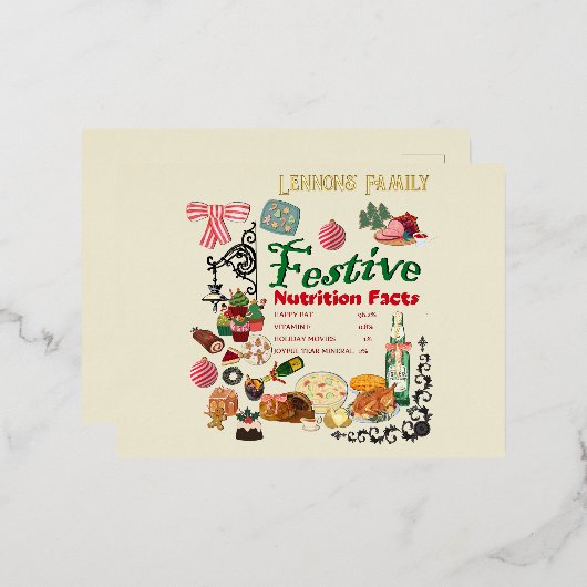 Mikitiez クリスマスのレシピ お菓子作り ホリデー (正面/裏面)