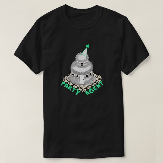 Mikitiez 社内パーティー 代理 ファイヤーワーク レディ tシャツ (デザイン正面)