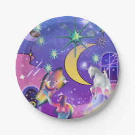 Mikitiez aquarius銀河系サマーグロービール ペーパープレート