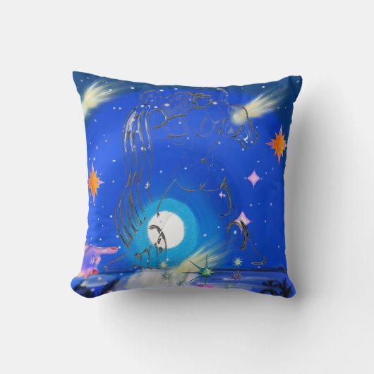 Mikitiez aquarius銀河系夏グロー クッション (正面)