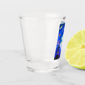 Mikitiez aquarius銀河系夏グロー ショットグラス (左)