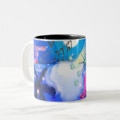 Mikitiez aquarius銀河系夏グロー ツートーンマグカップ (正面左)