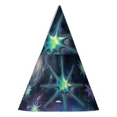 Mikitiez aquarius銀河系夏グロー パーティーハット (左)