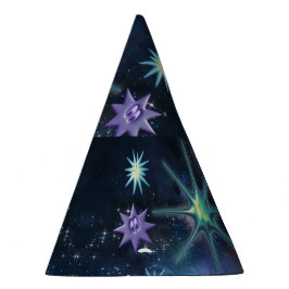Mikitiez aquarius銀河系夏グロー パーティーハット