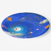 Mikitiez aquarius銀河系夏グロー ペーパープレート (アングル)
