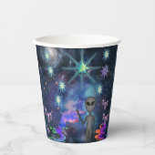 Mikitiez aquarius銀河系夏グロー 紙コップ (正面)
