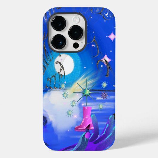 Mikitiez aquarius銀河系夏グロー Case-Mate iPhoneケース (裏面)