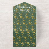 Mikitiez Christmasnoel angle gift star オールインワン招待状 (外側)