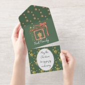 Mikitiez Christmasnoel angle gift star オールインワン招待状 (切り取り部)