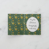 Mikitiez Christmasnoel angle gift star ノートカード (内部)