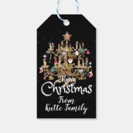 Mikitiez classicwhiteschristmas light jollyholly ギフトタグ