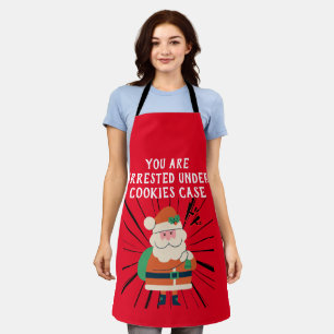 Mikitiez cookies santaclausクリスマスニューイヤー エプロン