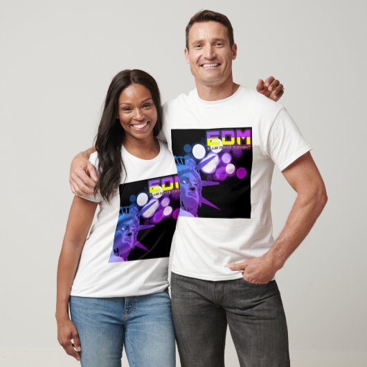 Mikitiez EDM音楽エリス・ディスコ米国自由 Tシャツ (ユニセックス)