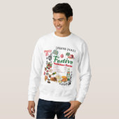 Mikitiez festivechristmas recipe baking holiday スウェットシャツ (正面フル)