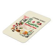 Mikitiez festivechristmas recipe baking holiday マグネット (左側)