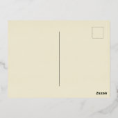 Mikitiez festivechristmas recipe baking holiday 箔シーズンポストカード (裏面)