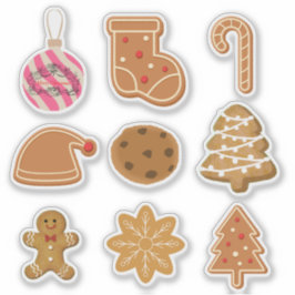 Mikitiez gingerbread christmascookiesandmilk santa シール