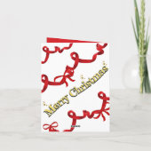 Mikitiez gothmas ribbon redwhite candycane x'mas シーズンカード (裏面)