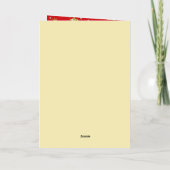 Mikitiez gothmas ribbon redwhite candycane x'mas 箔シーズンカード (裏面)