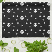 Mikitiez groovy ghoulsこうもりナイトホリデーハロウィーン キッチンタオル (折り畳み)