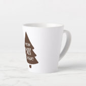 Mikitiez hotchocolate christmas mashmello warm カフェラテマグ (右アングル)