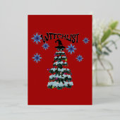 Mikitiez magic moodyholiday gothmas witch 箔招待状 (立ち正面)