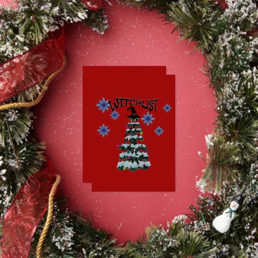 Mikitiez magic moodyholiday gothmas witch 箔招待状 (インサイチュ)