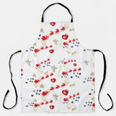 Mikitiez magic wish holiday christmas luxury エプロン (正面)