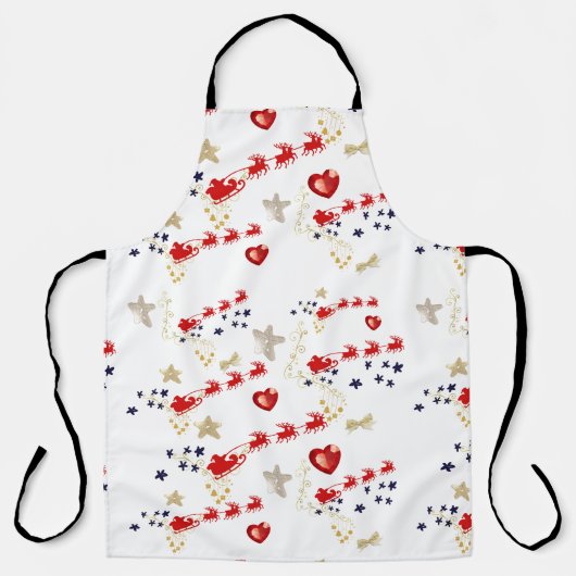 Mikitiez magic wish holiday christmas luxury エプロン (正面)