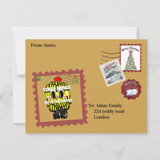 Mikitiez northpole expressmail stamp collection 招待状 (正面)