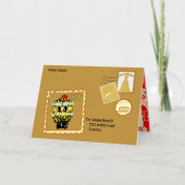 Mikitiez northpole expressmail stamp collection 箔シーズンカード (正面)