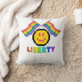 Mikitiez PEオリンピックドーナツ虹スポーツlgbtqia+ クッション (ブランケット)