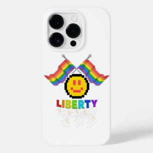 Mikitiez PEオリンピックドーナツ虹スポーツlgbtqia+ Case-Mate iPhone 14 Proケース