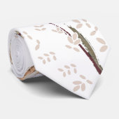 Mikitiez pisces自然selfloveバラ花 ネクタイ (ロール)