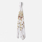 Mikitiez pisces自然selfloveバラ花 ネクタイ (裏面)