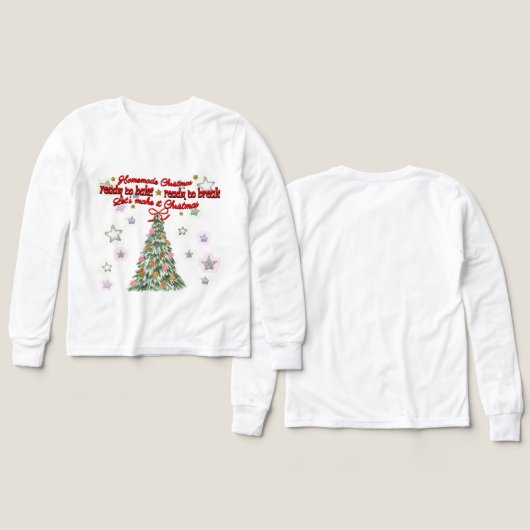 Mikitiez rustic chirstmas vintage cozy farmhouse (デザイン 正面＆背面)