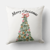 Mikitiez rustic chirstmas vintage cozy farmhouse クッション (裏面)
