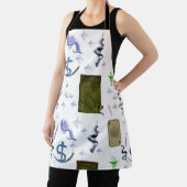 Mikitiez snake snakepersonウィザード魔女魔法 エプロン (インサイチュ)