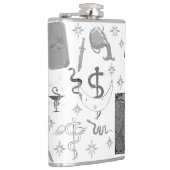 Mikitiez snake snakepersonウィザード魔女魔法 フラスク (右)