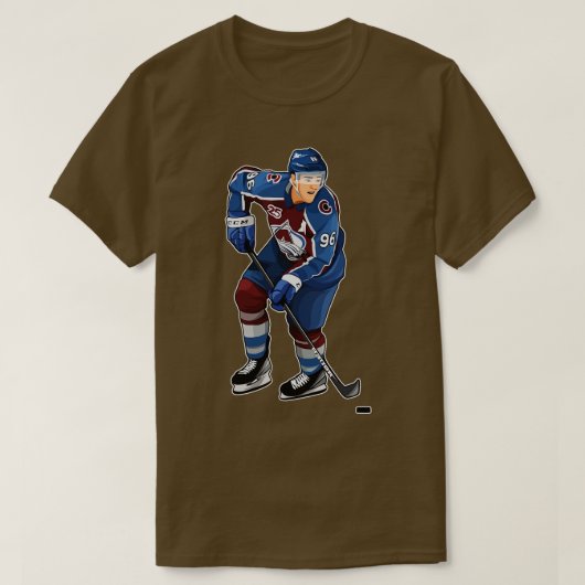Mikko Rantanen 96スケートTシャツ Tシャツ (デザイン正面)