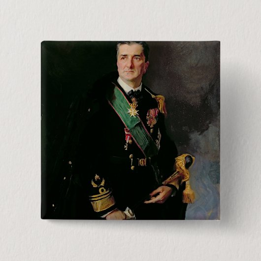 Miklos Horthy de Nagbanya 缶バッジ (正面)