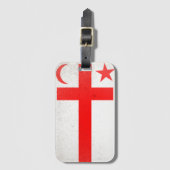 Mi'kmaq ラゲッジタグ (正面縦)