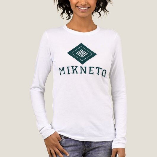MIKNETO® - 長袖Tシャツ トライブレンドTシャツ (正面)