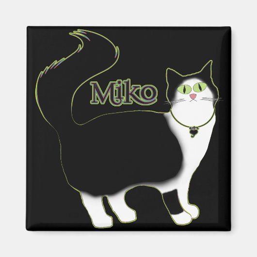 Miko Kitty マグネット (正面)