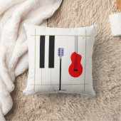 Mikrofon och Instrument クッション (ブランケット)