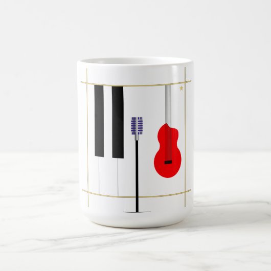 Mikrofon och Instrument コーヒーマグカップ (中央)