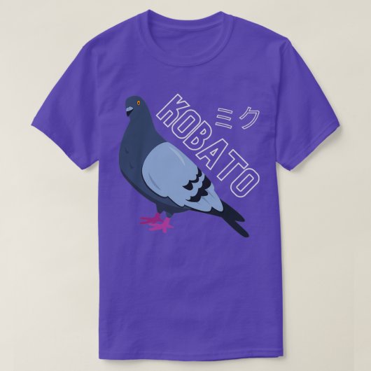 Miku Pigeon Icon Lightweight Sweat Tシャツ (デザイン正面)