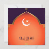 Milad-un-Nabi (Mubarak) 案内状 (正面)
