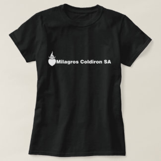 MilagrosのColdiron SA (白いロゴ) Tシャツ